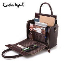 Load image into Gallery viewer, Cobbler Legend Multifunctional Large Genuine Leather Handbag Roomy Organizer Shoulder Crossbody Bag for Women 2019 Lady Tote